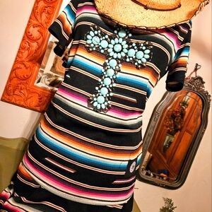 "Double D Ranch" shirt & skirt